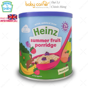 Bột Ăn Dặm Heinz Trái Cây Mùa Hè Summer Fruit Porridge, 240g
