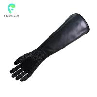 Focheni ถุงมือทำงานป้องกันมือขวาสำหรับตู้ระเบิดทรายขนาด68ซม. 27"