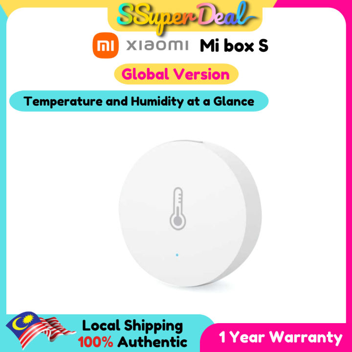 Xiaomi temperature and humidity sensor white lazada