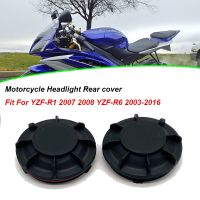 ▼ พอดีกับยามาฮ่า YZF-R1 YZFR1 2007 2008 YZF-R6 YZFR6 YZF R6 2003-2016ไฟหน้ารถจักรยานยนต์ฝากันน้ำฝาครอบกันฝุ่นด้านหลัง