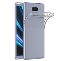Sony Xperia 1 III/Xperia 5 III/Xperia 10 II/Xperia 10/Xperia 1 Case,Ultra Thin Transparent Flexible TPU Soft Silicone Protective Case