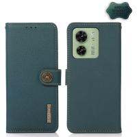 Hzsunsky KHAZNEH Custer หนัง RFID ขอบเคสสำหรับโมโตโรล่า40