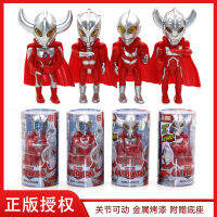 Genuine Licensed Mini Cartoon Joint Action Ultraman Childrens Model Father Figure Toy|มินิการ์ตูนที่ได้รับอนุญาตของแท้การกระทําร่วมกันอุลตร้าแมนเด็กรุ่นพ่อฟิกเกอร์ทอย