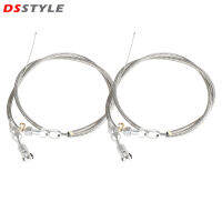 DSstyles 36 "สายเคเบิลส่งก๊าซถักสายเคเบิลต่อกับคาร์บูเรเตอร์ชุดสแตนเลสลิ้นปีกผีเสื้อใช้ได้กับเครื่องยนต์97-07 LS1 4.8L 6.0L 5.7L 5.3L