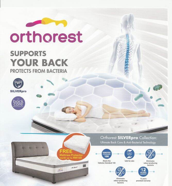 Dunlopillo Orthorest Queen Ortho Supporter 1 Mattress (FREE Matt