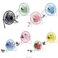 New USB Desk Fan Metal Mute Office Home Car Travel Personal Mini Table Portable Outdoor Fan 4" and 6" Optional Hot wholesales