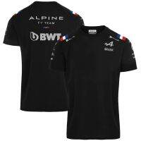 Mens Formula One Team Alpine Printed Outdoor Racing Shirt Racing Shirt Best Sale Blue