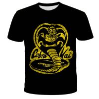 Children Clothing Cobra Kai TShirt 1 2 3 4 5 6-14 Years Old Kids Girls Tops Tee Baby Boys Clothes Cartoon Game Oversized T-shirt