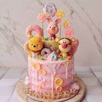 【CW】♦✙✓  Childrens Birthday Decoration Winnie the Piglet Pig Articles