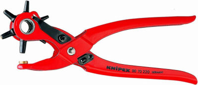 KNIPEX - 90 70 220 Tools - Revolving Punch Pliers (9070220)