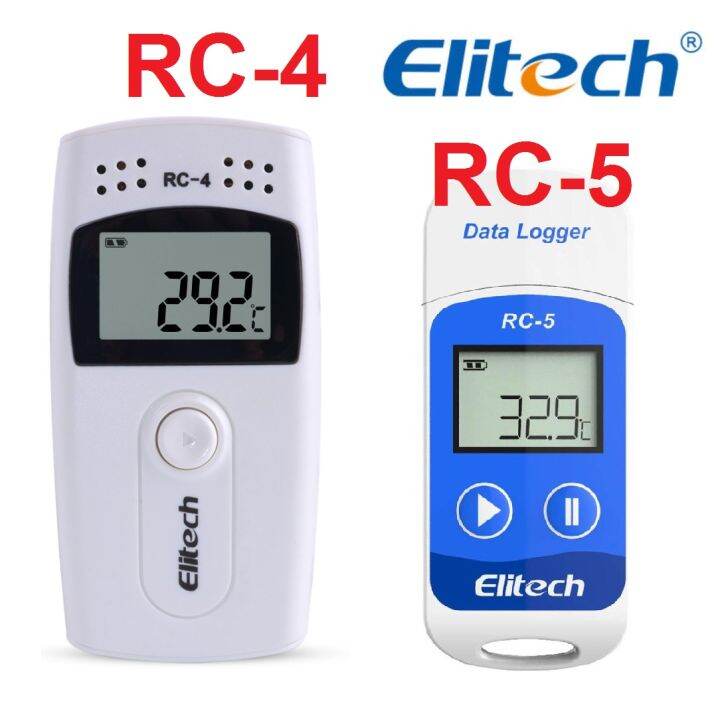 Elitech RC4 RC4 RC5 RC5 USB Temperature Data Logger Monitor Humidity