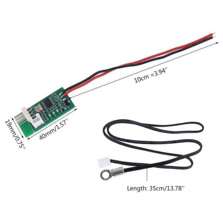 pc-4สาย-pwm-ควบคุมความเร็วพัดลมคอมพิวเตอร์พัดลมระบายความร้อนควบคุมความเร็วโมดูลควบคุมอุณหภูมิผู้ว่าราชการจังหวัดสวิทช์