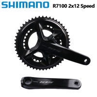 Shimano 105 FC R7100 2X12ความเร็วจักรยานเสือหมอบ165มม.170มม.172.5มม.175มม.Crank 50-34T Chainring Crankset ความเร็ว12อุปกรณ์รถจักรยาน Store