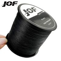 [HUYE Outdoor Store] สายตกปลาถักเปีย JOF 300M 4เส้น Multifilament ลวดปลาคาร์พอุปกรณ์เสริม10LB-80LB