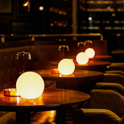 Xindetong ร้านอาหารแท่ง LED แบบชาร์จไฟได้โคมไฟตั้งโต๊ะ Qingba ที่สร้างสรรค์แสงร้านกาแฟไฟประดับโต๊ะโคมไฟตั้งโต๊ะภาษาศาสตร์ไฟกลางคืนขนาดเล็ก