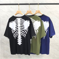 ฤดูร้อน Patchwork KAPITAL Kountry Bone See Skull เสื้อยืดผู้ชายผู้หญิง Ghost Casual Vintage KAPITAL Kountry T เสื้อ Tee