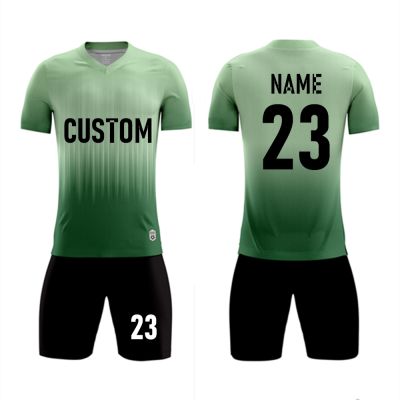 ✟ Kids Adult Soccer Jersey Set Women amp; Men Football Clothing Training Suit Child Football Uniform Soccer Shirt Shorts Sports Kit