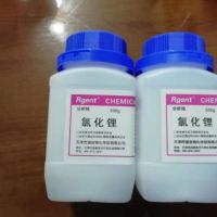 Reagent grade ar lithium chloride 500 grams a bottle of laboratory production