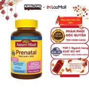 Vitamin tổng hợp cho mẹ bầu Nature Made Prenatal Folic Acid + DHA giúp