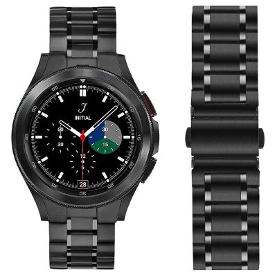 （A Decent035）ไม่มีช่องว่างสายสแตนเลสสำหรับ Samsung Galaxy Watch 5 Pro 5 40มิลลิเมตร44มิลลิเมตร4คลาสสิก46มิลลิเมตร42มิลลิเมตรวงโค้ง End สร้อยข้อมือโลหะเข็มขัด