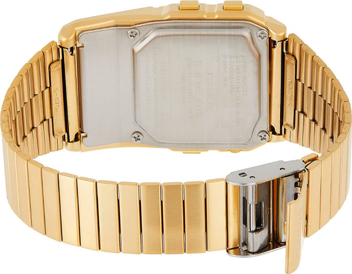 casio-dbc611g-1d-mens-gold-tone-25-memory-calculator-databank-watch