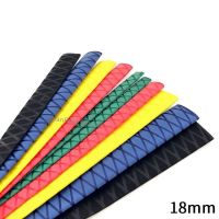 1M 18mm Anti Slip Heat Shrink Tube for Fishing Rod Bicycle Wrap Electric Insulation Nonskid Waterproof Handle Racket Grip Sleeve Cable Management