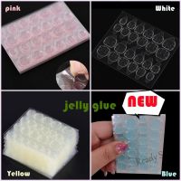 【hot sale】 ☎ↂ▩ B50 nail Toenail Special Environmentally-friendly Jelly adhesive Special Super Sticky pink jelly glue for wearing nail enhancement very sticky Double-sided Glue Jelly Paste