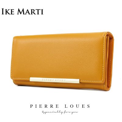 【CC】 IKE MARTI Leather Luxury Wallet for Chain Wallets Card Holder Purse Female Purses Clutch