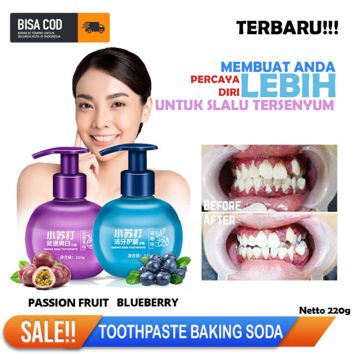 [LAGI VIRAL] Pasta Gigi Magical Baking Soda Pasta Gigi Baking Soda Toothpaste Odol Perontok