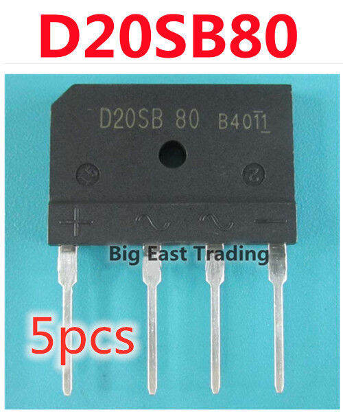 5pcs D20SB80 bridge rectifier 800V 20A,guaranteed quality | Lazada PH