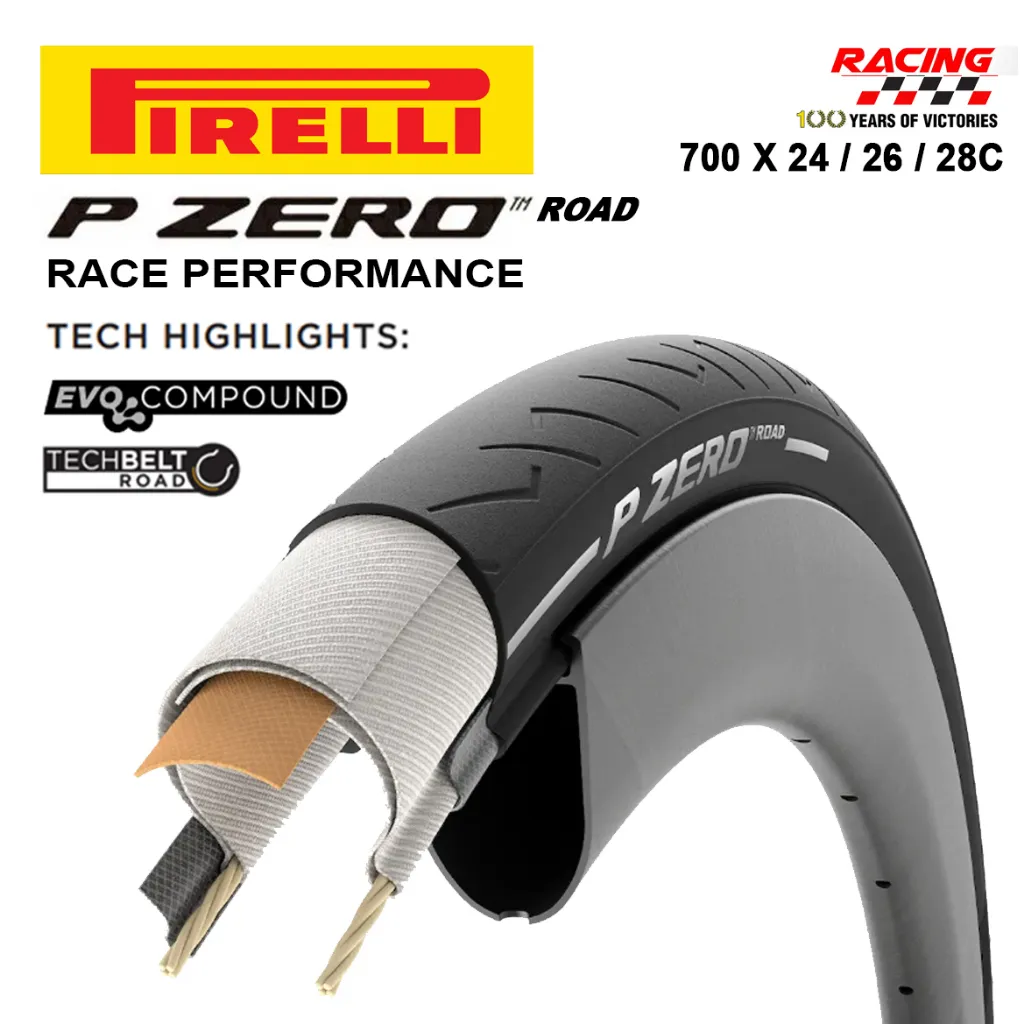 PIRELLI P Zero Road Roadbike Race Tire 700c 24c 26c 28c Clincher