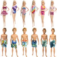 NK Mix Style Beach Swimsuit Clothes For Barbie Doll Summer Shorts Swimwear Summer Pants For Ken Doll Accessories JJ