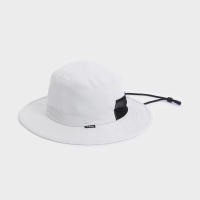 หมวกปีกกว้าง สีขาว หมวกกันแดดปีกกว้าง หมวก หมวกกันแดด หมวกล่องเรือ TRIBORD Adults’ Sailing Boat Hat 500 White