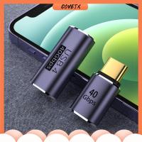 COVETX แท็บเล็ต แล็ปท็อป ตัวเชื่อมต่อ หญิงกับชาย USB C อะแดปเตอร์ Type C ตัวแปลง