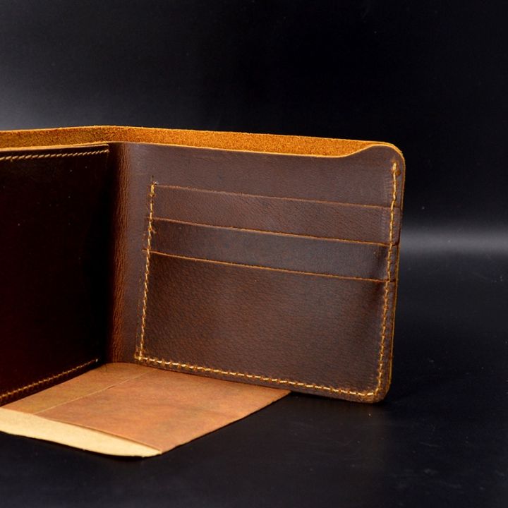 layor-wallet-กระเป๋าเงินใบเล็กแบบวินเทจสำหรับสุภาพบุรุษ-กระเป๋าเงินหนังเครซีฮอร์สกระเป๋าเงินทำด้วยมือหรูหรากระเป๋าใส่เงินของผู้ชายหนังแท้
