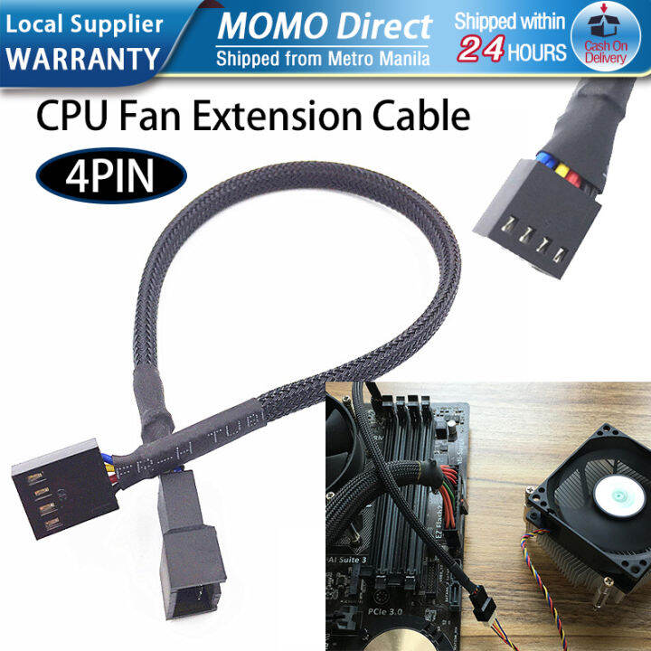 4 Pin PWM Fan Motherboard Connector PWM Extension Cable CPU Fan
