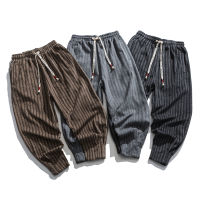 New Men‘s Jogger Sweatpants Fashion Trousers Male High Quality Striped Casual Harem Pants Woman Oversized Dropshipping