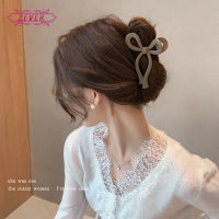 【ZEVER】ฤดูร้อน 2023 กิ๊บติดผมรูปโบว์ Frosted ที่คาดผม กิ๊ฟหนีบผมไฮโซ Hair Clip