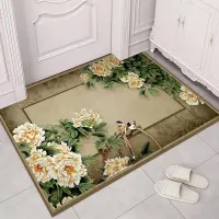 3D Absorbent Floor Mats Entrance Rug Household Toilet Bathroom Water Absorption and Dirt Resistance Nordic style Luxury Carpet Home Decoration Rugs & Carpets