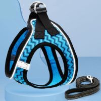 Reflective Dog Harness and Leash Set Dog Harness for Small Large Dogs Accessories Safe Leash Harness for York Chihuahua Corgi Leashes