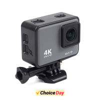 CERASTES Action Camera 4K60FPS WiFi Anti-Shake Action Camera พร้อมหน้าจอควบคุมระยะไกลกล้องกีฬากันน้ำเครื่องบันทึกไดรฟ์