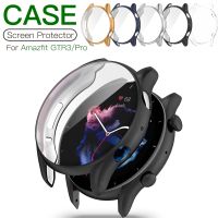 Tpu Soft Case for Amazfit Gtr 3 Pro Smart Watch Ultra Light Slim Cover Case Screen Protector for Amazfit Gtr 3 Pro Accessories Printing Stamping