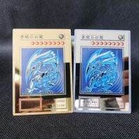 OuYunTingM Yugioh En การ์ดโลหะ,Yu-Gi-Oh การ์ดสะสมโลหะผสมดวงตาสีฟ้าเข้มมายากล Obelisk Slifer Ra ของขวัญคริสต์มาสวันเกิดเด็ก