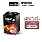 Cà Phê Wake Up Hương Chồn Hộp 18 Gói