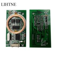 【CW】 5V Embedded Dual Frequency RFID Card Reader Module EM ID 125Khz IC 13.56Mhz IC ISO14443A Wg26 Wg34 Uart