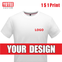 YOTEE2021 summer casual cheap short-sleeved T-shirt cotton round neck LOGO custom men and women T-shirt