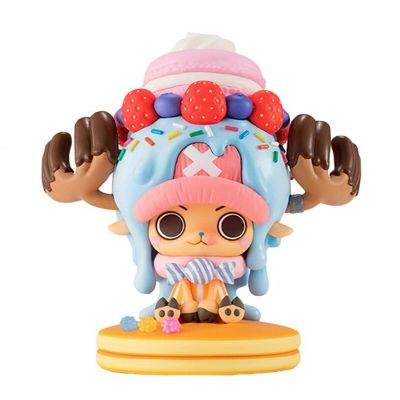 11ซม. อะนิเมะ OnePiece Tony Tony Chopper Candy เค้ก Action Figure Juguetes Figurals 15th Anniversary สะสม Figurine ของเล่น