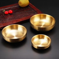 Golden Sauce silvery Dish Appetizer Serving Tray Stainless Steel Sauce Dishes Spice Plates Kitchen Supplies Plates Spice bowl