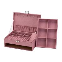 【hot】✑  Korean Dark Jewelry Necklace Storage Holder Casket