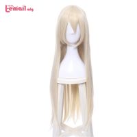 L-email wig Game Character 2A Cosplay Wigs 80cm 31.49inches Long Heat Resistant Synthetic Hair Perucas Cosplay Wig Wig  Hair Extensions Pads